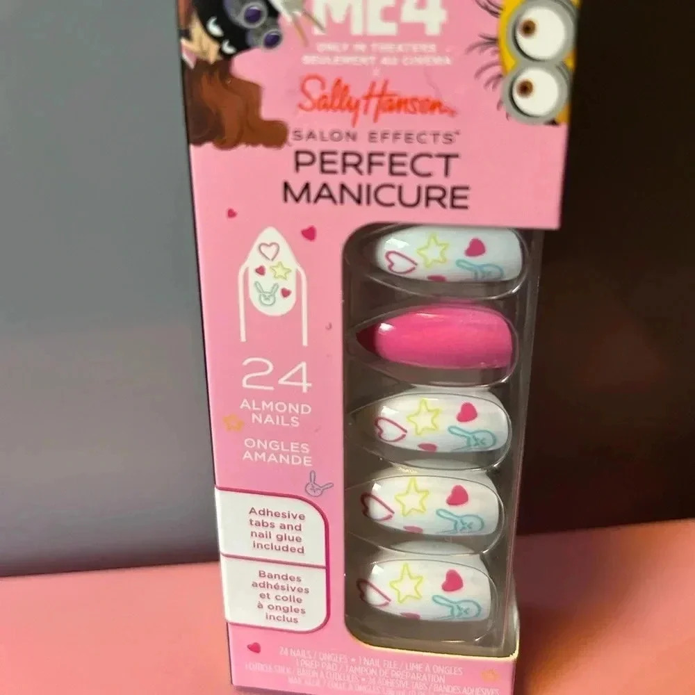 Sally Hansen Despicable Me‎ 4 press on nails NWT - Picture 2 of 9